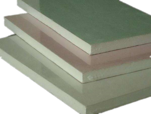 Gypsum plasterboard material